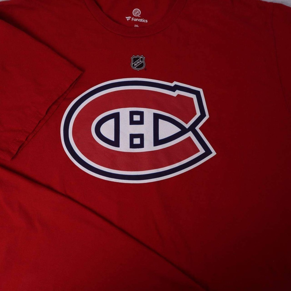 Montreal Canadiens "Drouin 92" Fanatics‎ NHL T‑Shirt – Size 2XL – Excellent - Picture 2 of 7